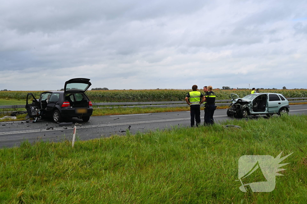 Ernstig ongeval leidt tot wegafsluiting