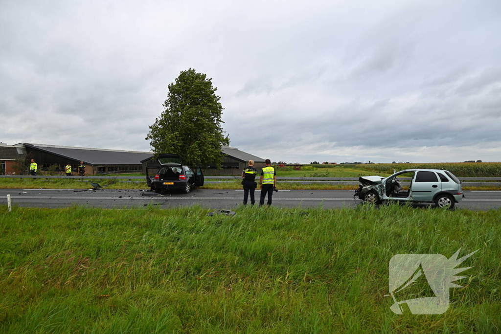Ernstig ongeval leidt tot wegafsluiting