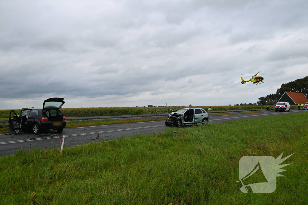 Ernstig ongeval leidt tot wegafsluiting