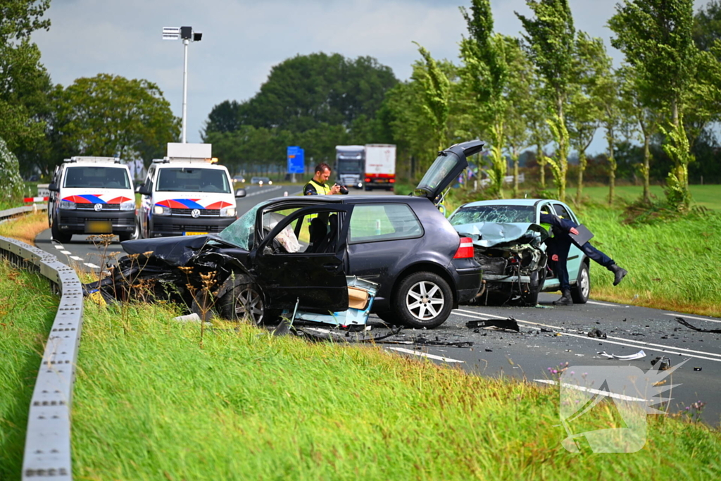 Ernstig ongeval leidt tot wegafsluiting