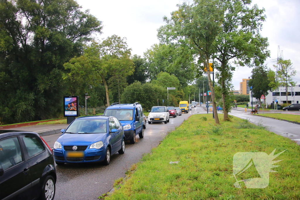 Kettingbotsing veroorzaakt verkeerschaos