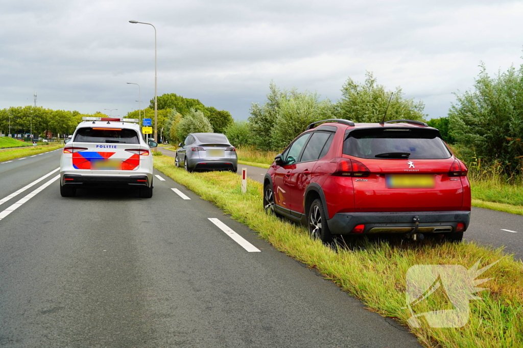 Meerdere voertuigen betrokken bij ongeval