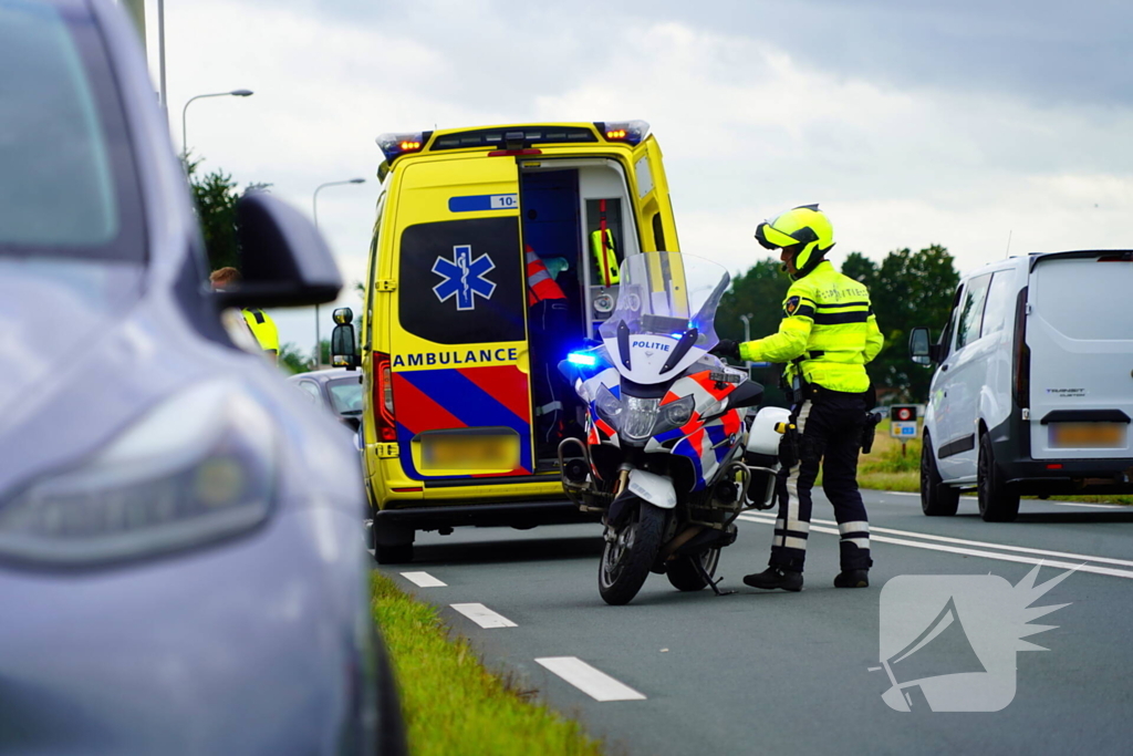 Meerdere voertuigen betrokken bij ongeval