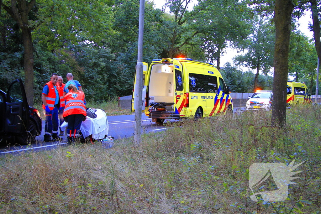Gewonde bij aanrijding na verkeersruzie