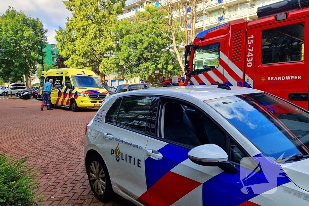 Gewonde bij uitslaande woningbrand