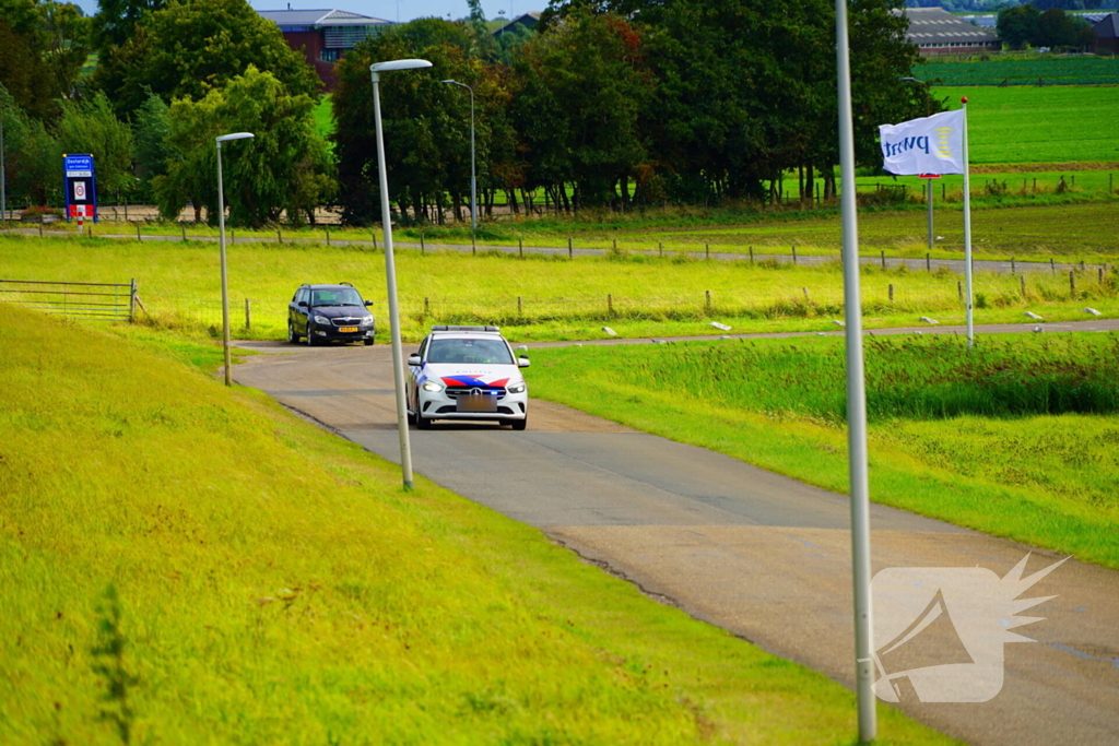 Reddingsdiensten in grootschalige inzet