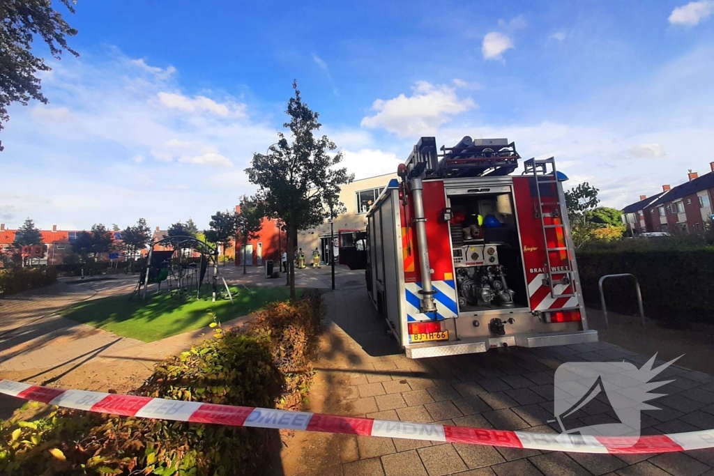Melding gaslucht bij basisschool