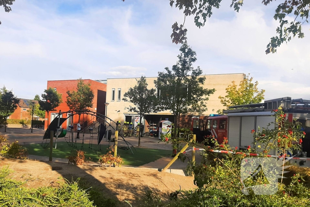 Melding gaslucht bij basisschool