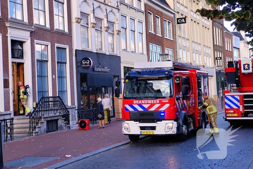 Woningbrand succesvol geventileerd