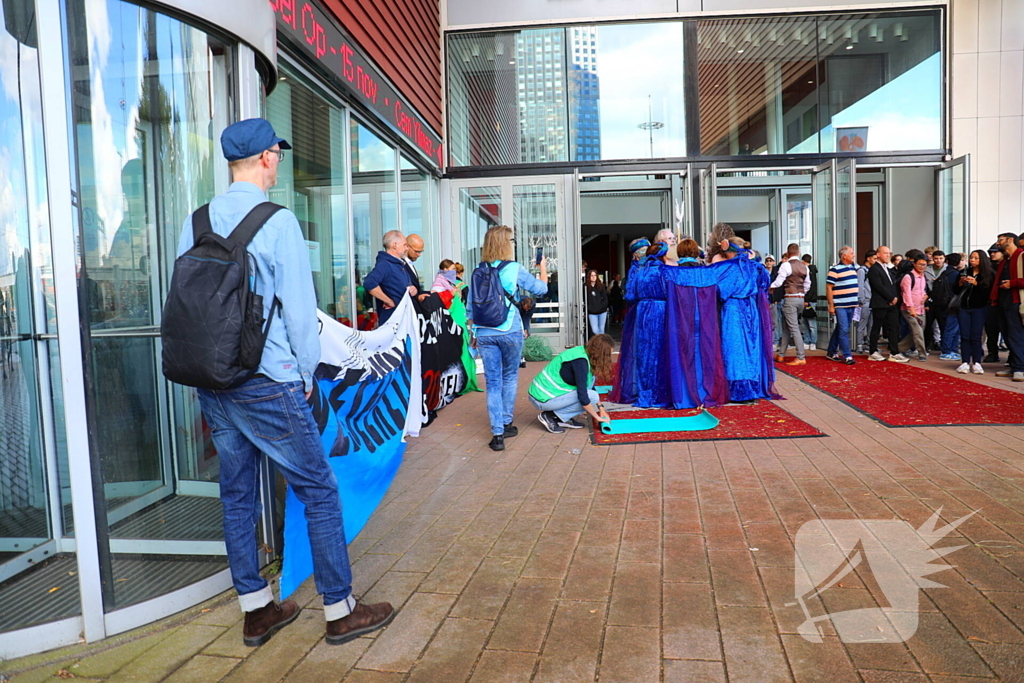 Demonstratie tijdens Wereldhavendagen