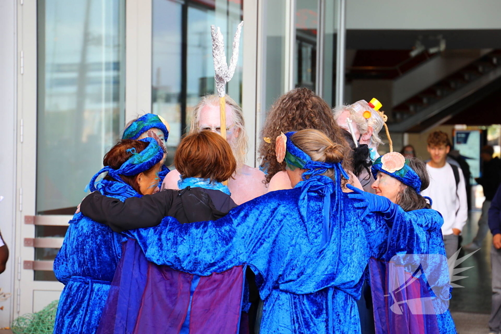 Demonstratie tijdens Wereldhavendagen