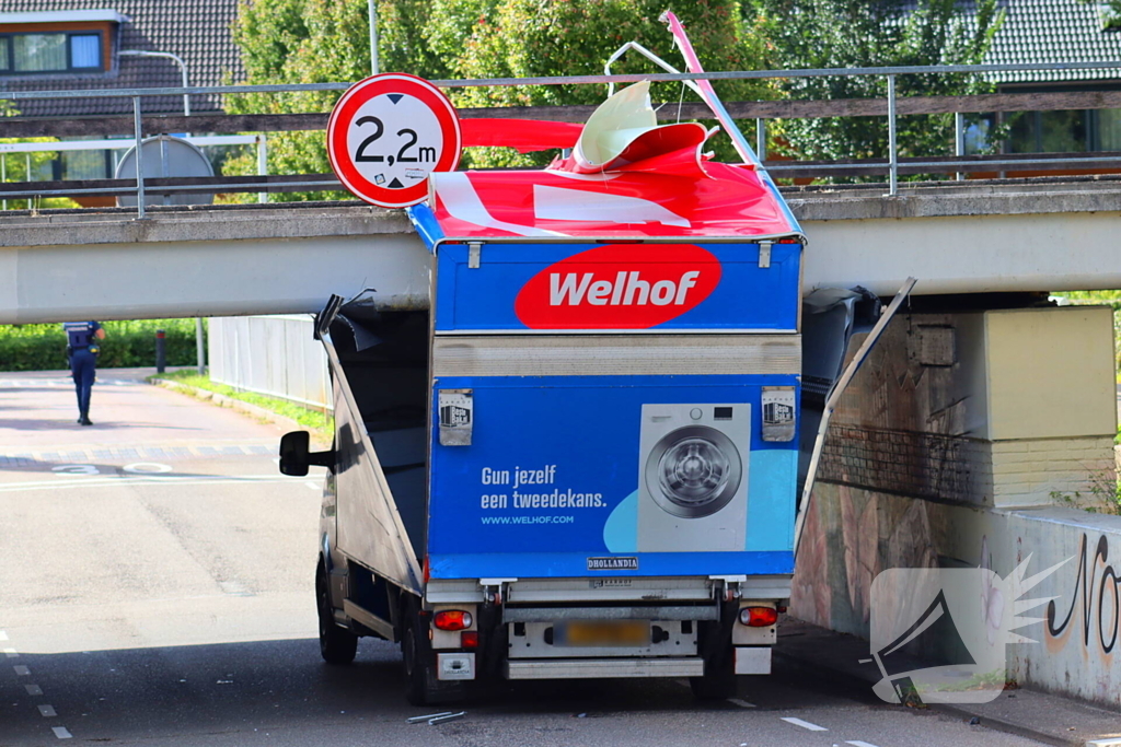 Aanrijding met spoorviaduct