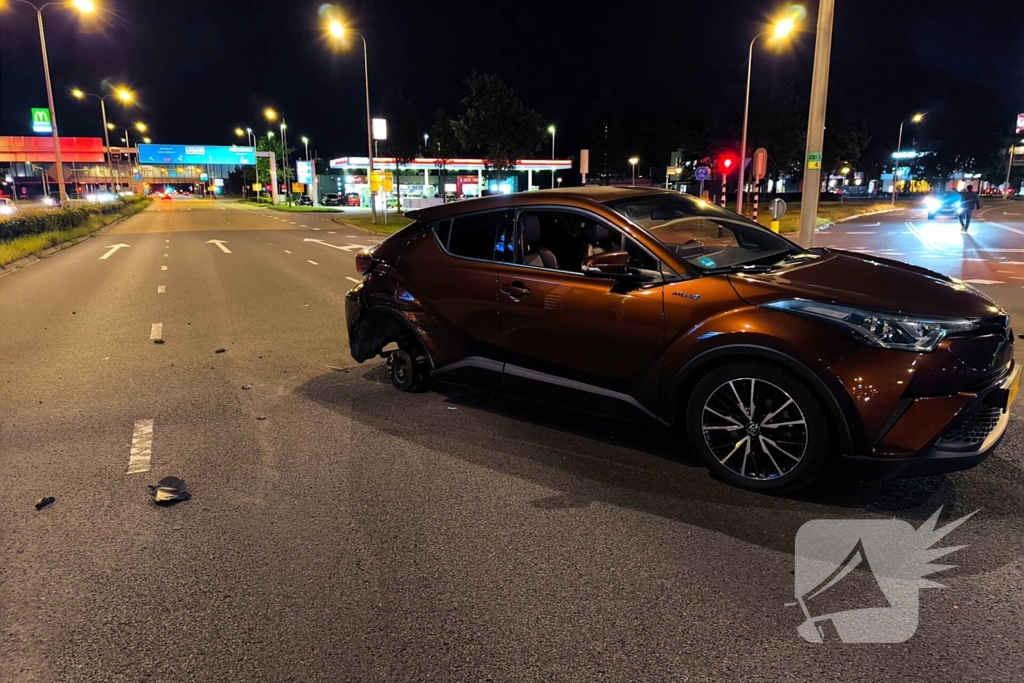 Verkeersongeval leidt tot schade, maar geen gewonden