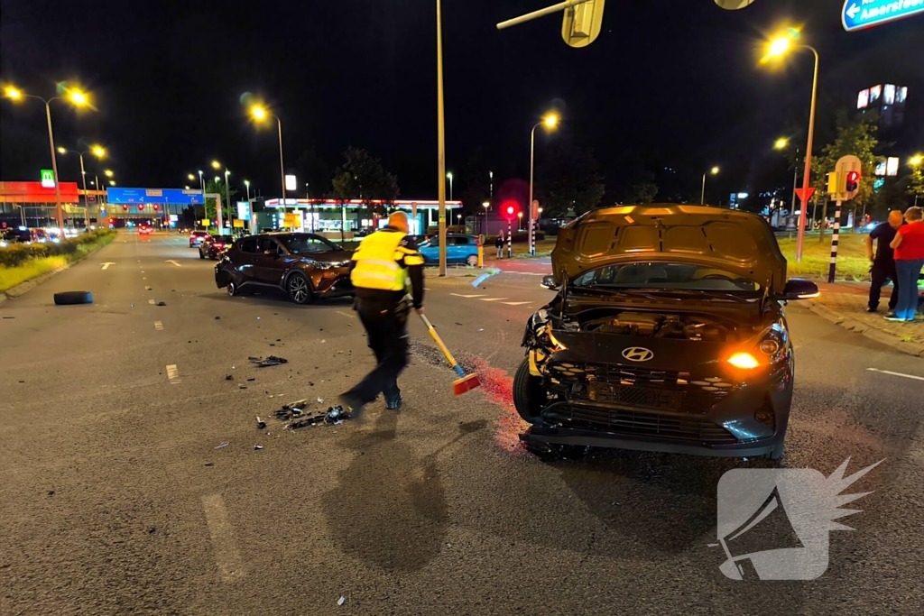Verkeersongeval leidt tot schade, maar geen gewonden