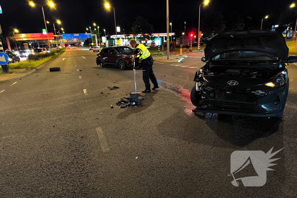Verkeersongeval leidt tot schade, maar geen gewonden