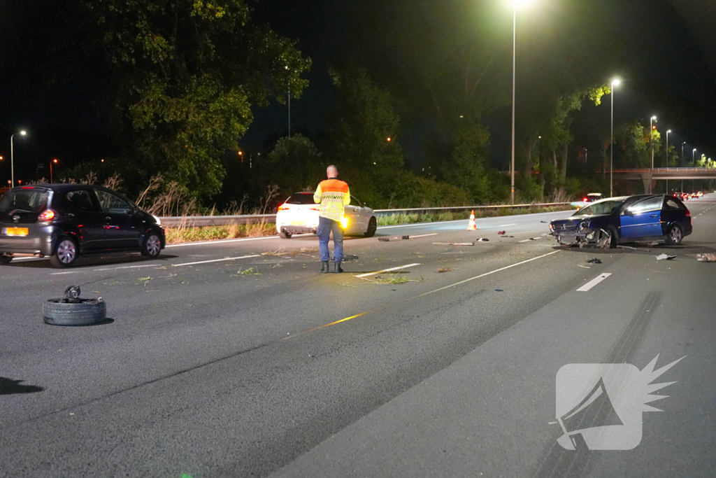 Hulpdiensten snel ter plaatse na ongeval