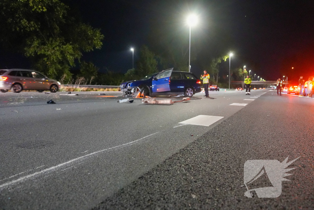 Hulpdiensten snel ter plaatse na ongeval