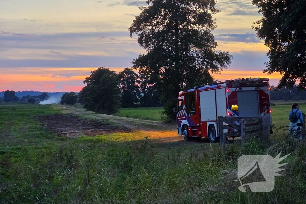 Brand in weiland snel geblust