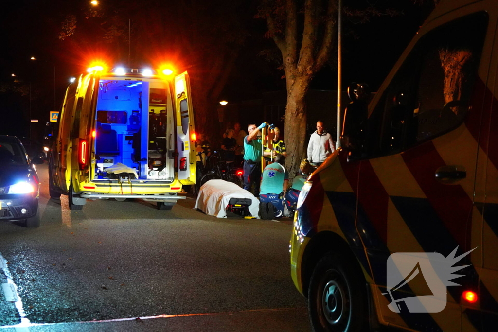 Scooterrijder zwaargewond bij aanrijding