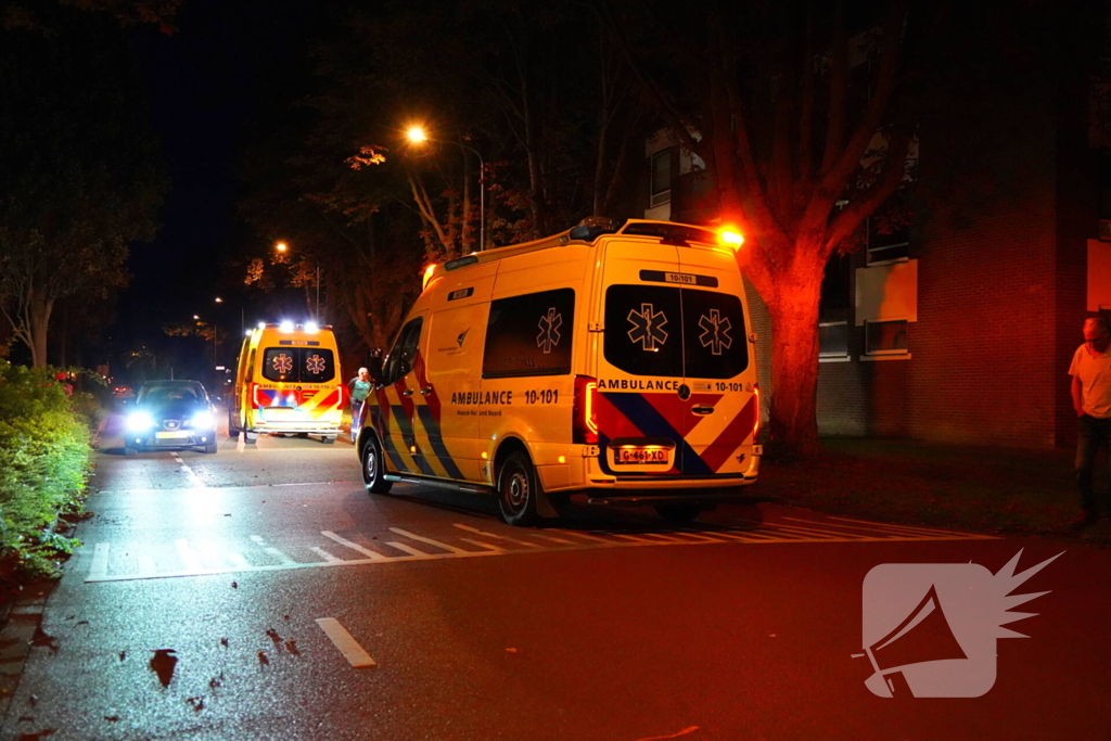 Scooterrijder zwaargewond bij aanrijding