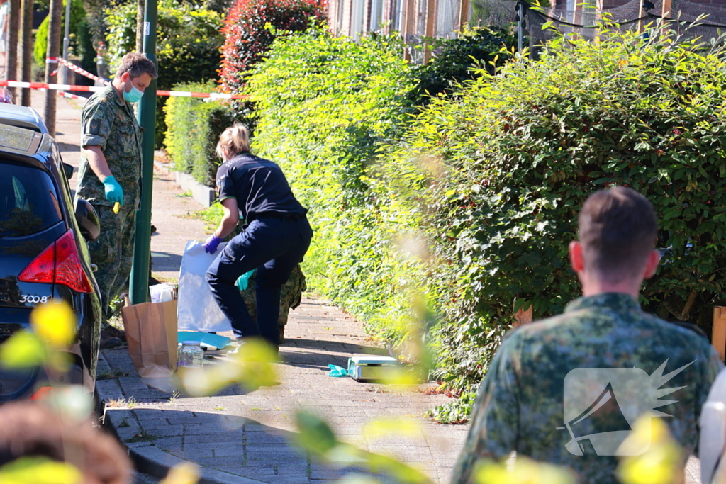 Explosief op straat gedetecteerd