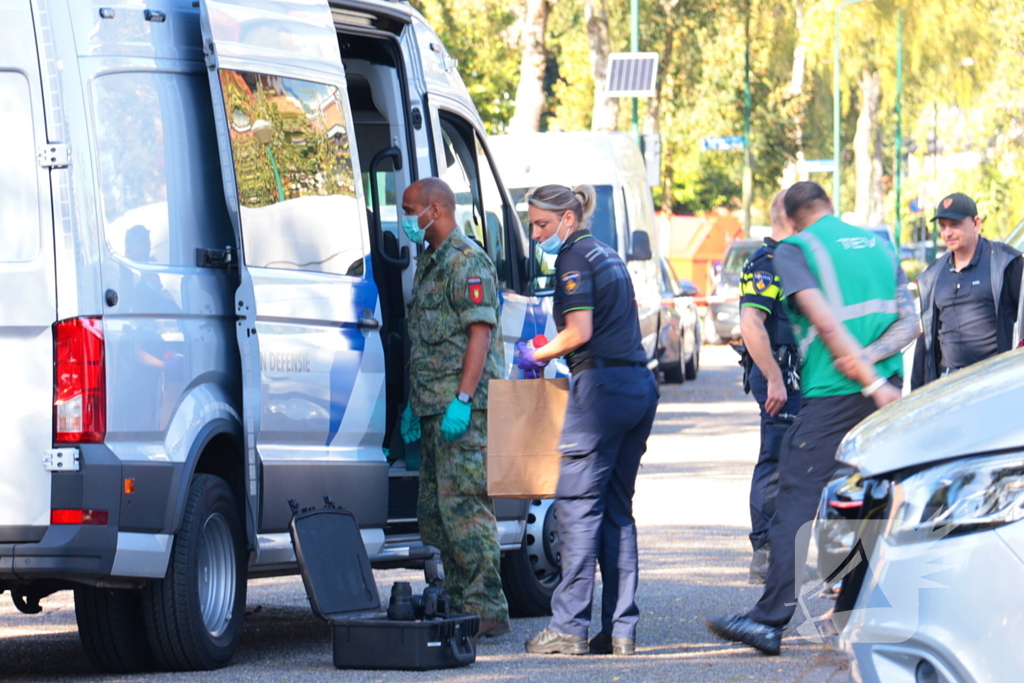 Explosief op straat gedetecteerd