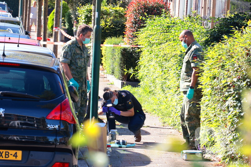 Explosief op straat gedetecteerd