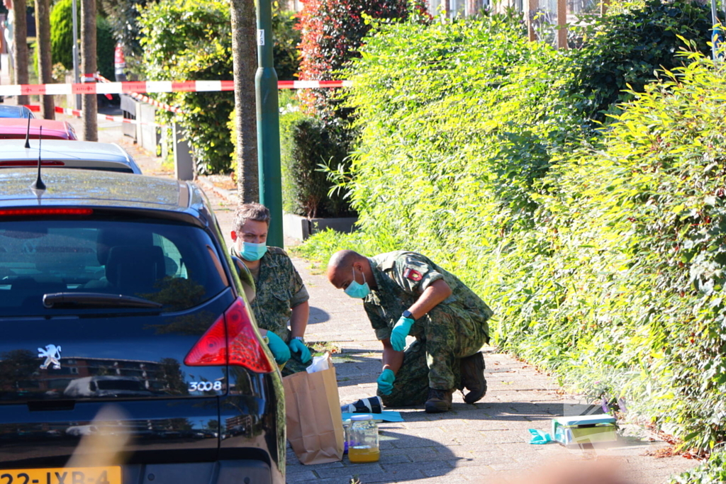 Explosief op straat gedetecteerd
