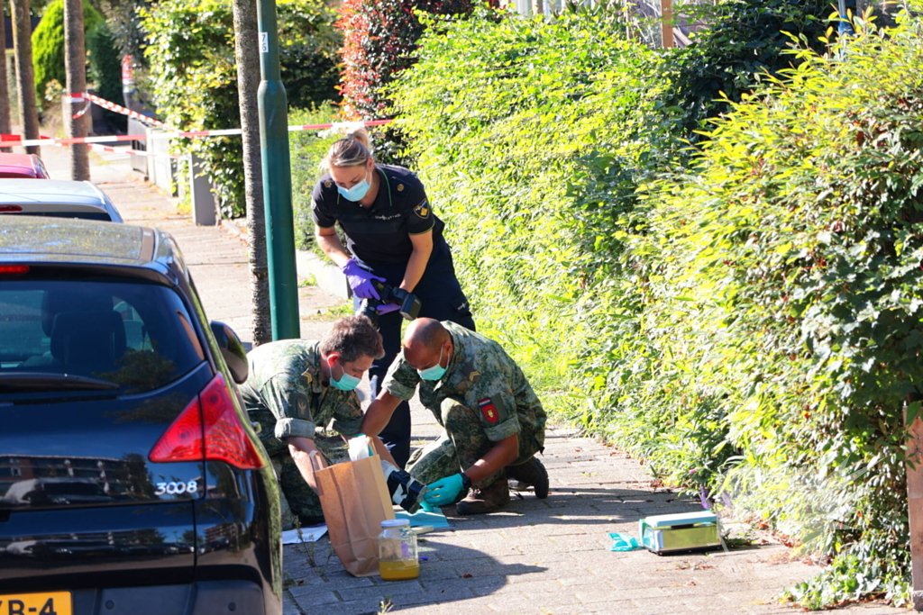 Explosief op straat gedetecteerd