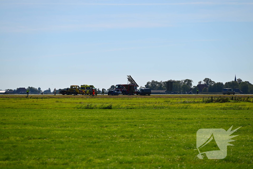 Hulpdiensten snel ter plekke na ongeval
