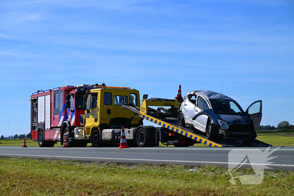 Hulpdiensten snel ter plekke na ongeval
