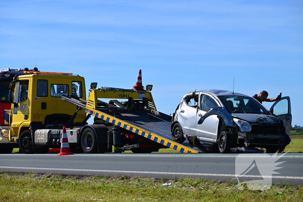 Hulpdiensten snel ter plekke na ongeval