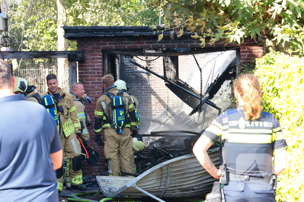 Brand in garage onder controle