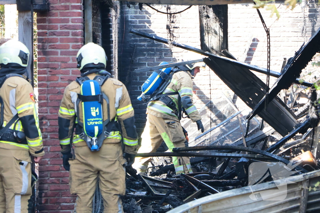 Brand in garage onder controle