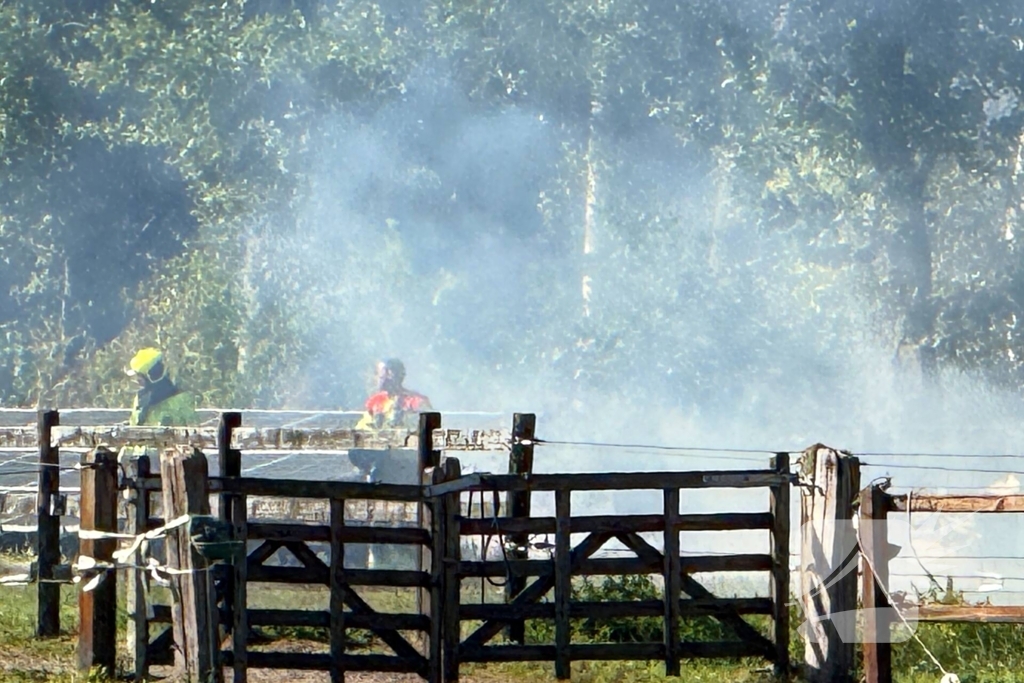 Brandweer blust vlammenzee direct