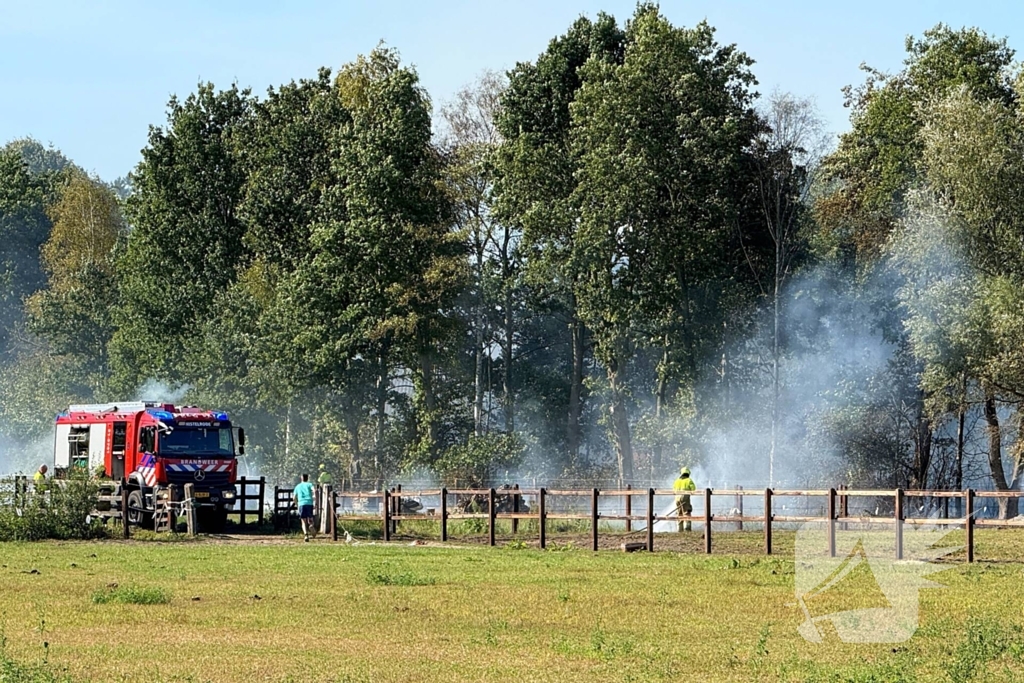 Brandweer blust vlammenzee direct