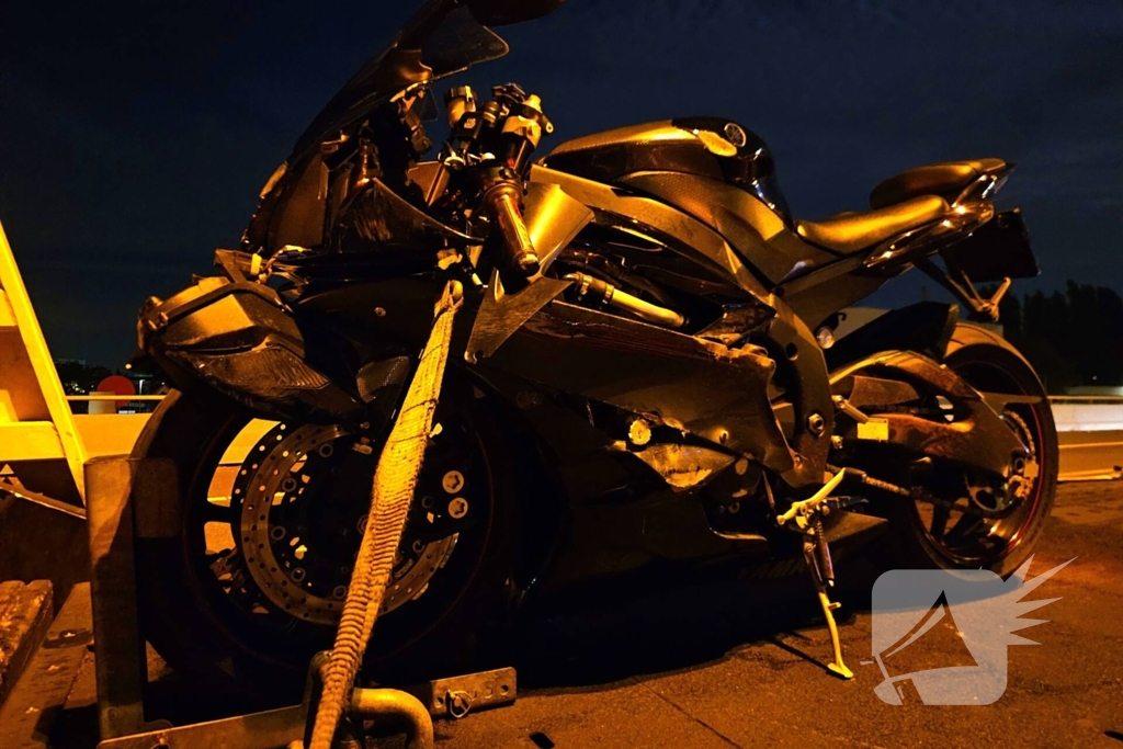 Bestuurder naar ziekenhuis na val