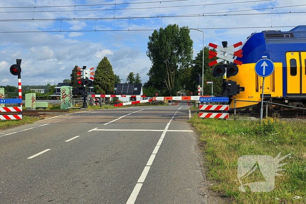 Spoorboom beschadigd: storing gemeld