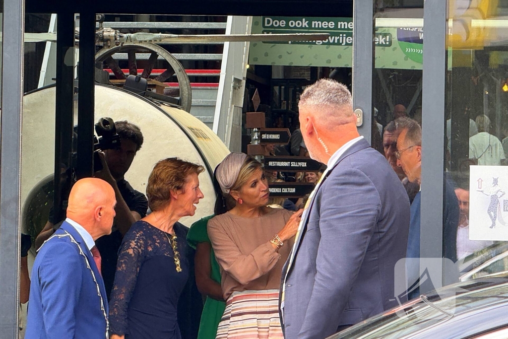 Koninklijk bezoek aan duurzame initiatieven