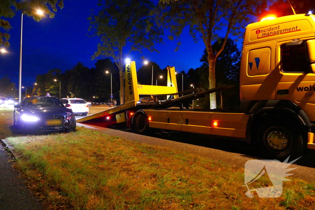 Geen gewonden na botsing op kruising