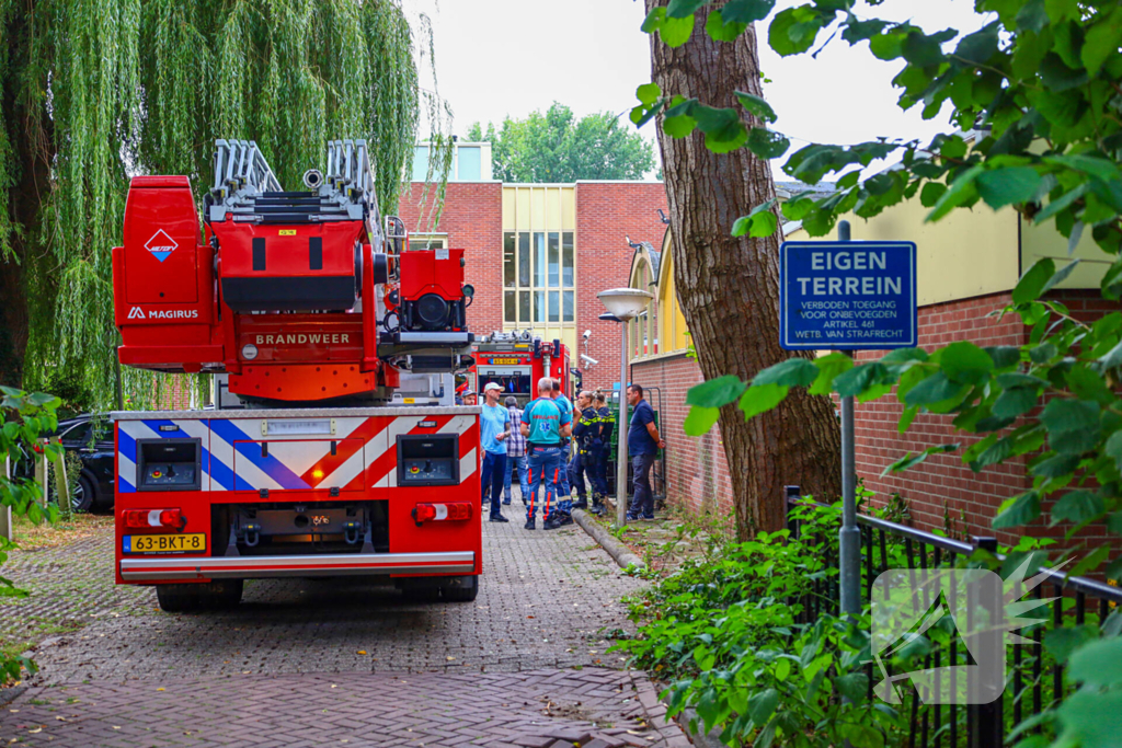 Brand leidt tot evacuatie in opvanghuis