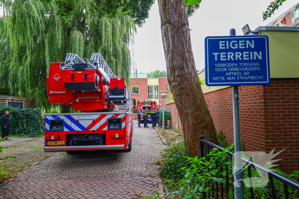 Brand leidt tot evacuatie in opvanghuis