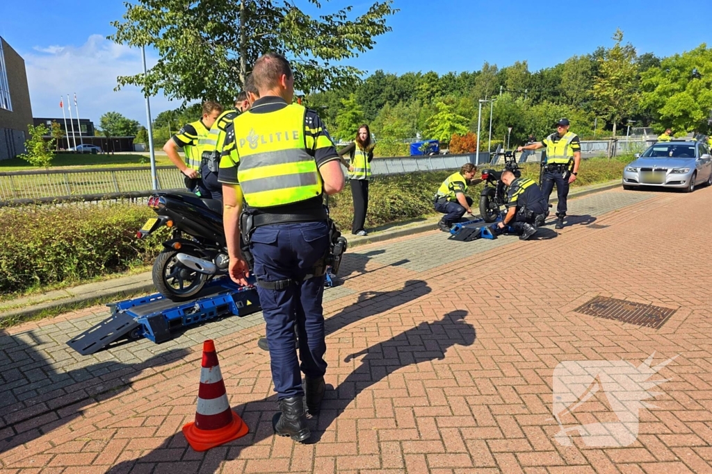 Fatbike gaat 50km tijdens controle, politie neemt er twee in beslag