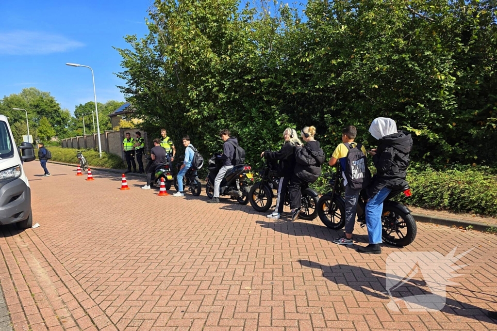 Fatbike gaat 50km tijdens controle, politie neemt er twee in beslag