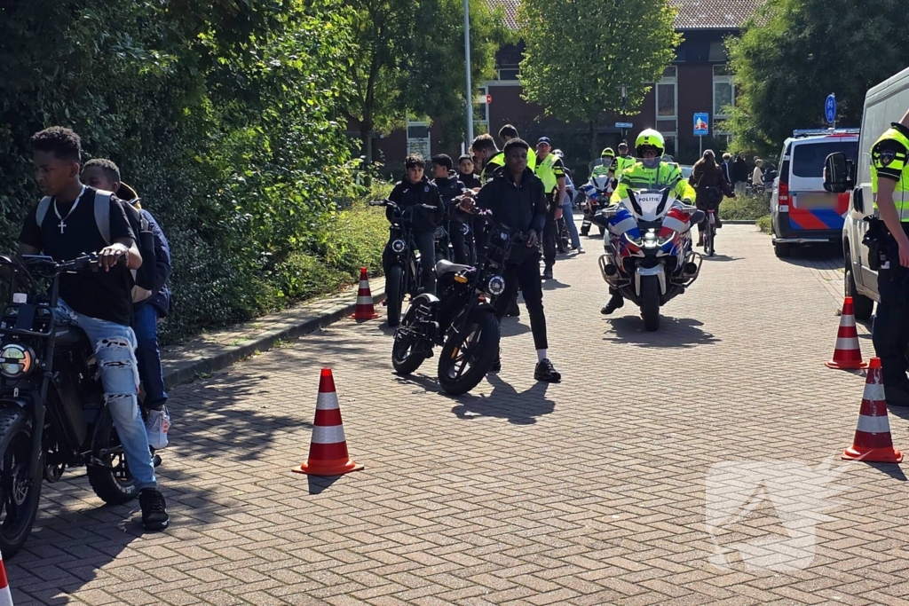 Fatbike gaat 50km tijdens controle, politie neemt er twee in beslag