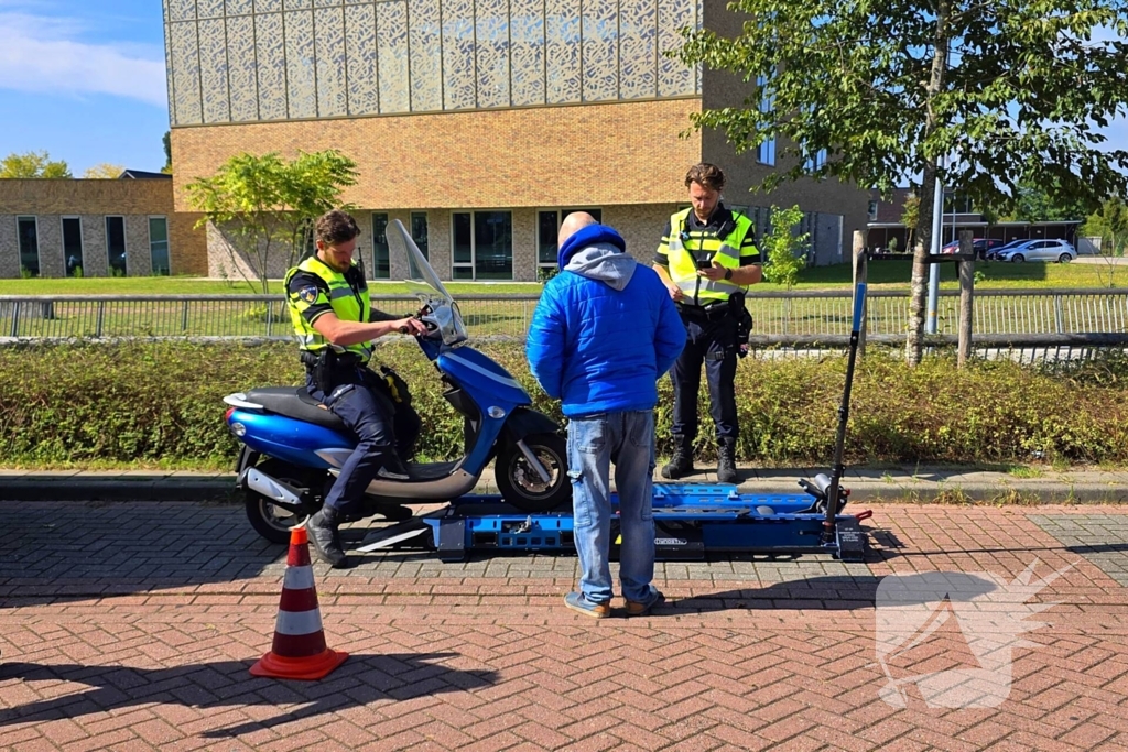 Fatbike gaat 50km tijdens controle, politie neemt er twee in beslag