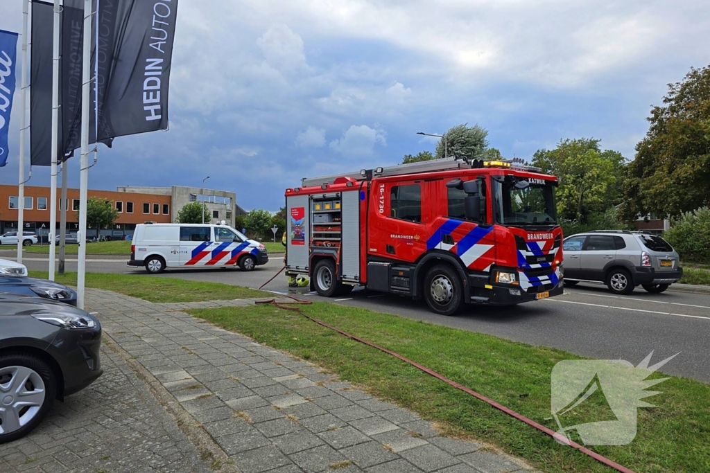 Rook in lijnbus leidt tot snelle brandweeractie