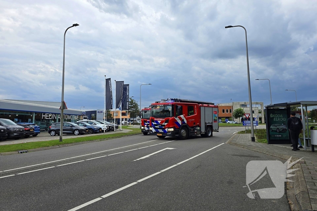 Rook in lijnbus leidt tot snelle brandweeractie