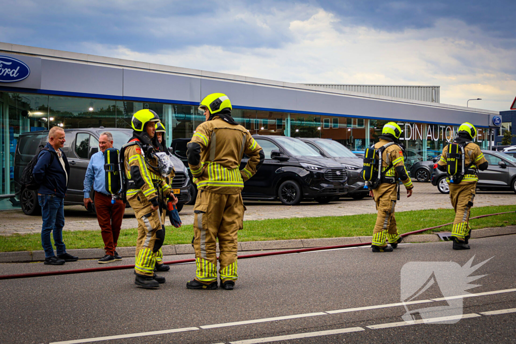 Rook in lijnbus leidt tot snelle brandweeractie