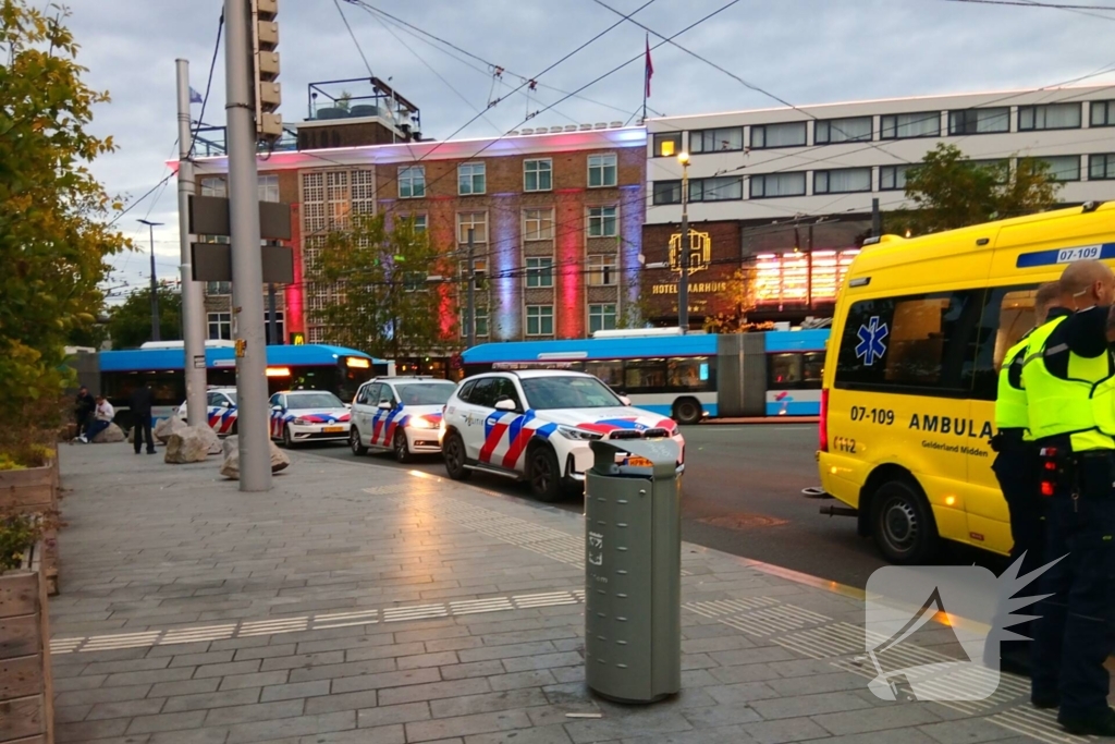 Massale politie-inzet voor melding steekincident